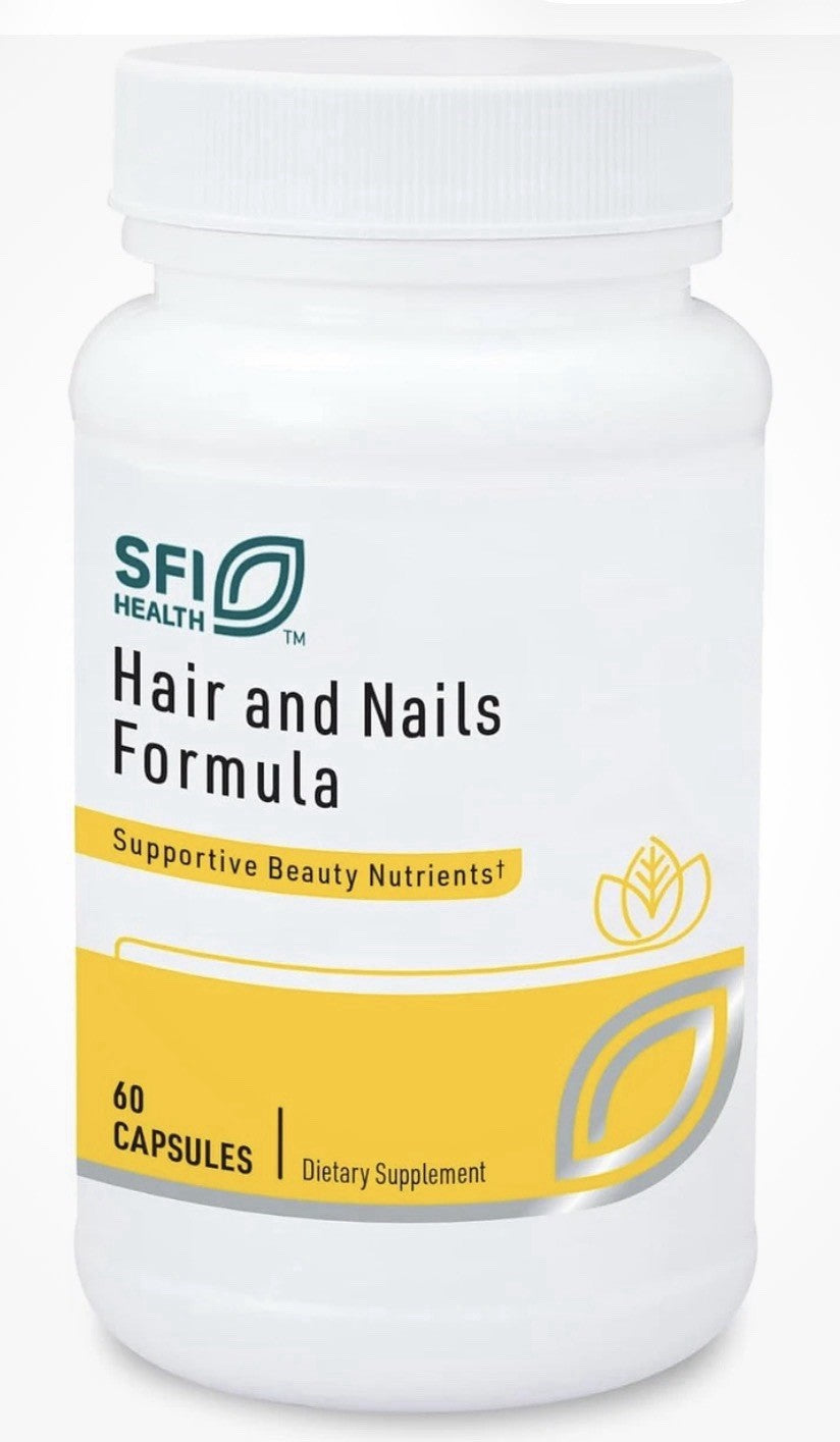 SFI Health Hair and Nails Formula Supportive Beauty Nutrients 60 Capsules