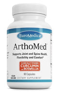Euromedica ArthoMed Supports Joint Spine Health Flexibility And Comfort 60 Caps