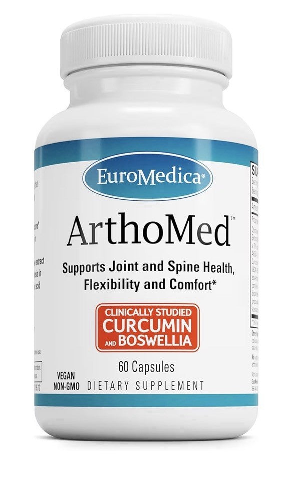 Euromedica ArthoMed Supports Joint Spine Health Flexibility And Comfort 60 Caps