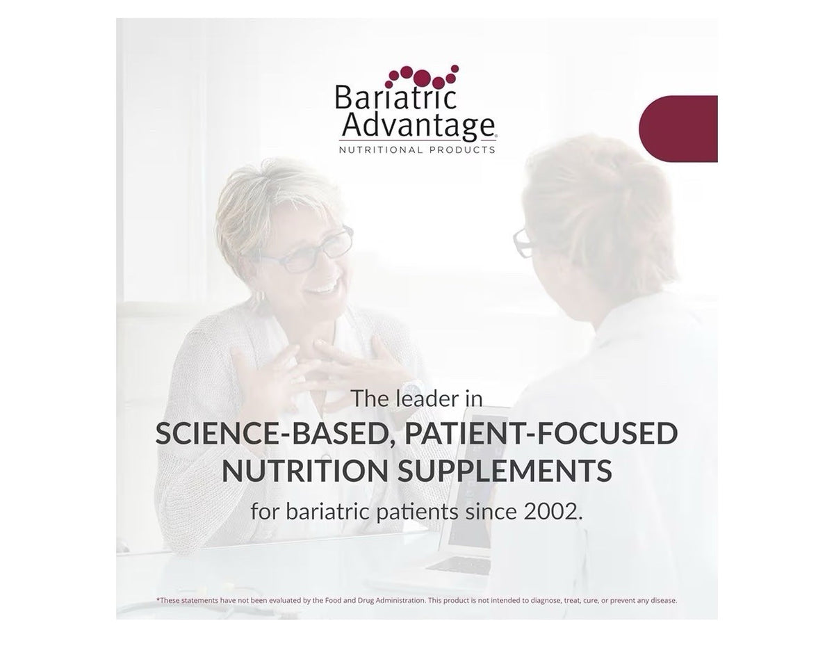 Bariatric Advantage Chewable Iron 29 mg for Bariatric Surgery Patients 90Tablets
