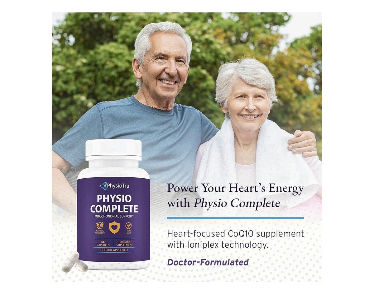 PhysioTru Physio Complete Mitochondrial Support Antioxidant Energy Support 56cap
