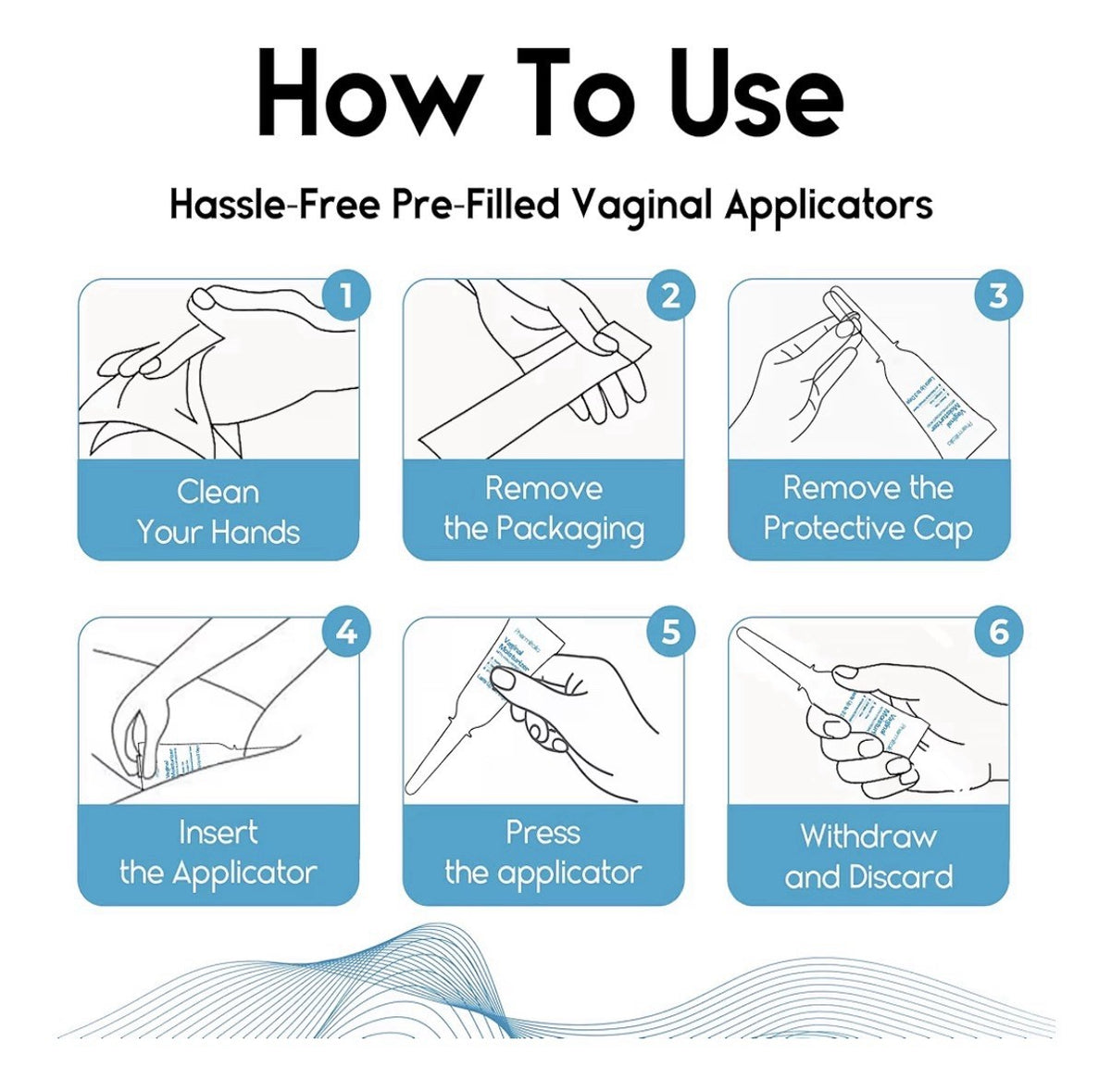 Pharmitalia Vaginal Moisturizer with Hyaluronic Acid Dry Relief 12 Applicators