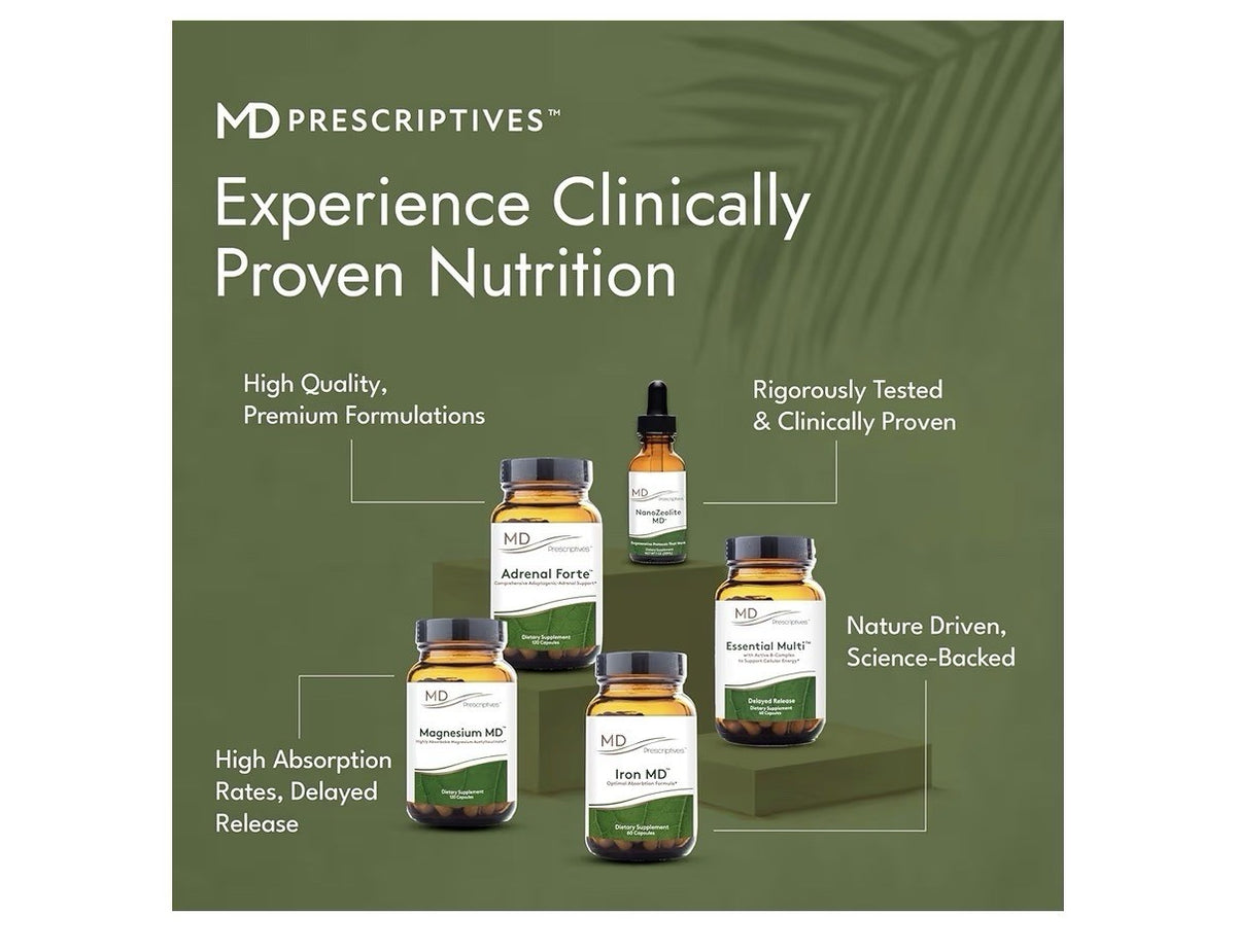 MD Prescriptives Essential Multi Active B Complex Cellular Energy Support 60Caps