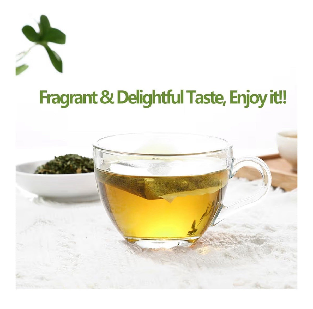 ULTHMOK Parsley 60 Tea Bags  Made with 100% Natural Parsley Leaves Caffeine Free