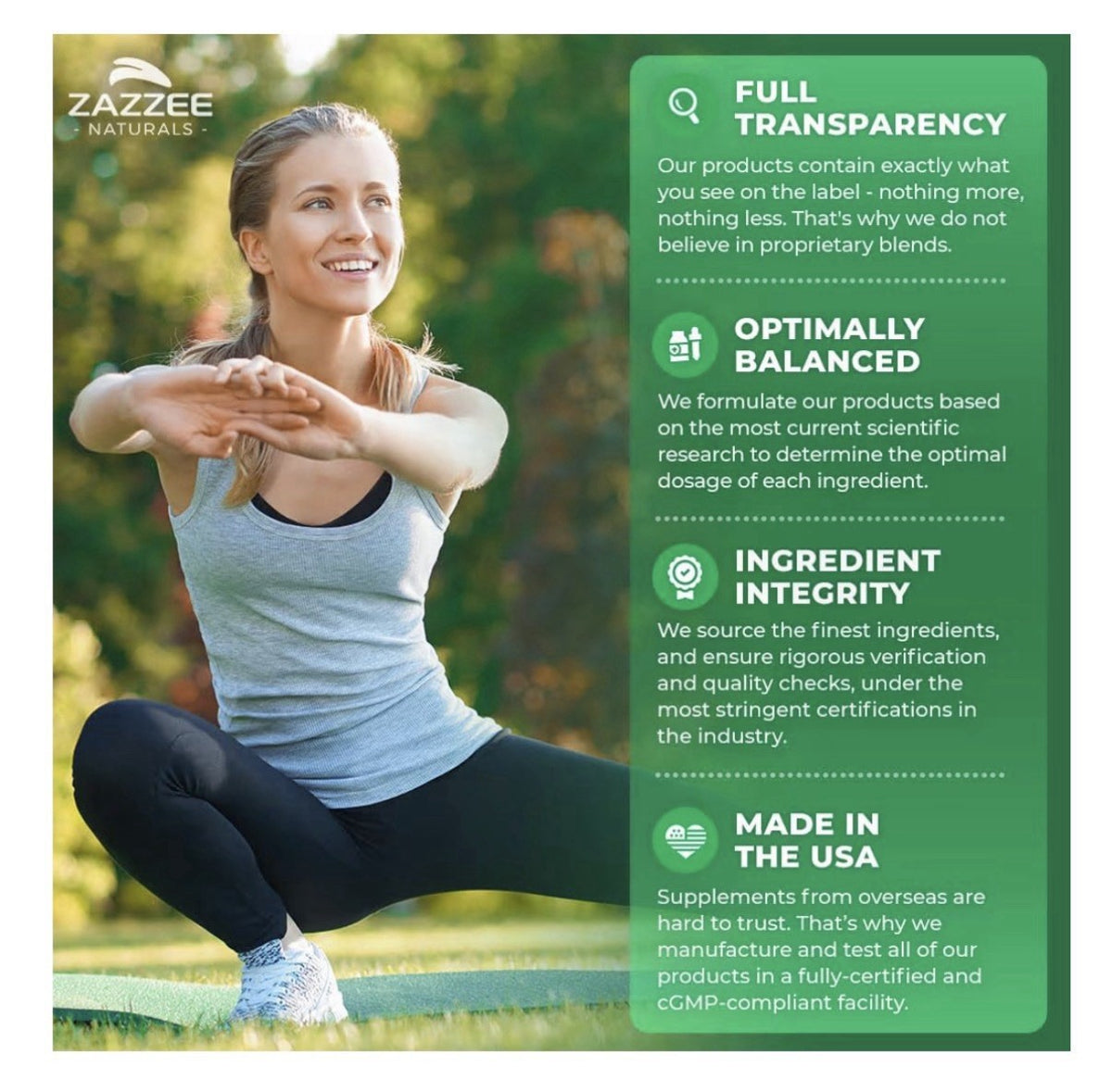 Zazzee Mullein Leaf Support Healthy Respiratory Lung Immune 4Month Supply 120cap
