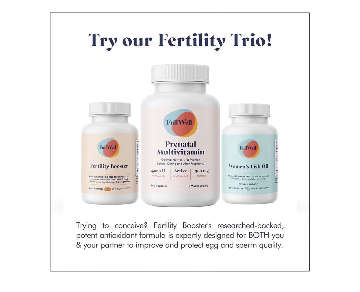 FullWell Fertility Booster for Men & Women Conception Support Mobility 2 Pack