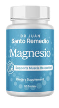Dr Juan Santo Remedio Magnesio Magnesium Supports Muscle Relaxation 90 Tablets