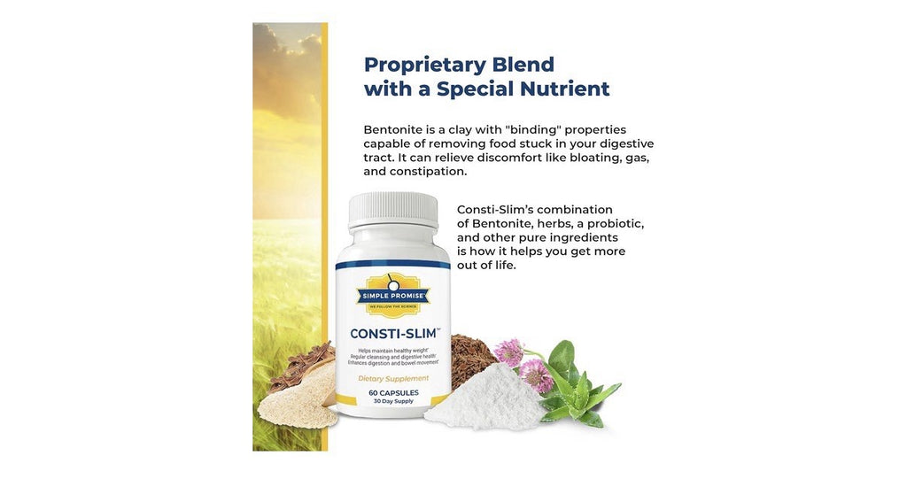 Simple Promise Consti-Slim Healthy Weight Digestive Health Cleansing Support 60c