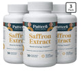 3 Pack Pattern Wellness Saffron Extract Mood Energy Support Weight Management