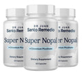 3 Pack Santo Remedio Super Nopal Chromium Picolinate Gurmar Gymnema Silvestre