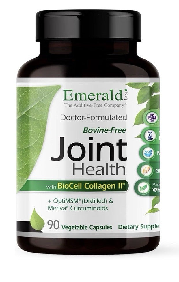 EMERALD LABS Joint Health Biocell Collagen II OptiMSM Joint Mobility Flexibility