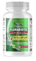 AMS Florabiotix Probiotic Immune Digestive Support 30 Billion Live Cultures 30ca