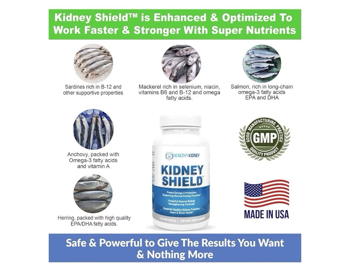 Kidney Restore & Kidney Shield Bundle for Kidney Cleanse Function Renal Health