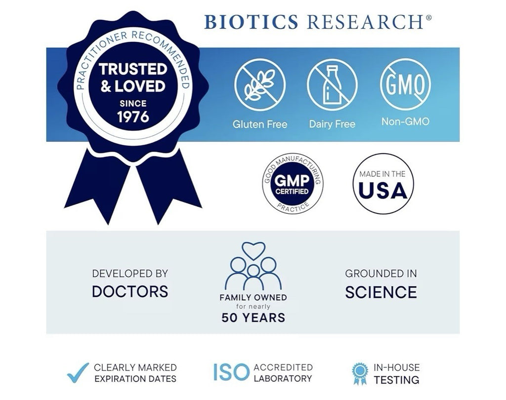 Biotics Research Motility-Zyme™ - Professional-Grade Digestive Support 90Capsule