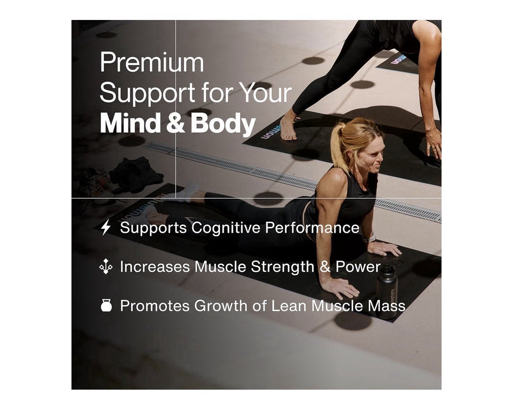 Momentous Creatine Monohydrate Powder Cognitive Muscle Performance 90 Servings