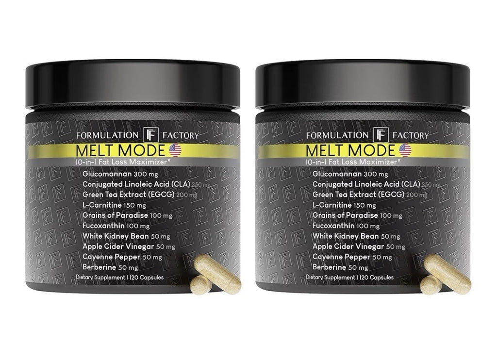 2 Packs Formulation Factory Metabolism Support Melt Mode Natural Thermogenic