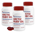 3 Pack Immunocorp Arctic Ruby Oil Omega 3 Astaxanthin Calanus Oil For Women, Men