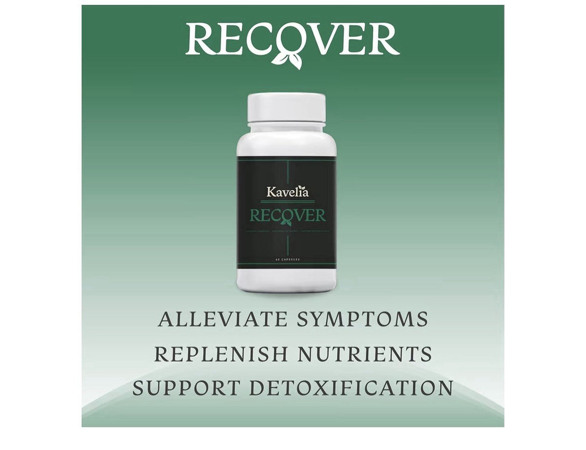 Kavelia Recovery Pre & Post Drinking Aid Liver Support Hydration Electrolytes