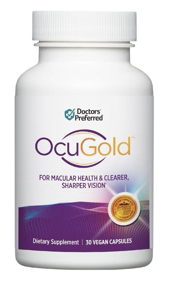 Doctor’s Preferred OcuGold Eye Vitamins Macular Health Sharper Vision 30capsules