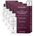 Santo Remedio Women Hair Regrowth Treatment Stimulate Reduce Hair Loss Pack Of 4