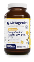 Metagenics OmegaGenics Fish OilEPA-DHA 500mg Supplement HeartHealth 120softgel