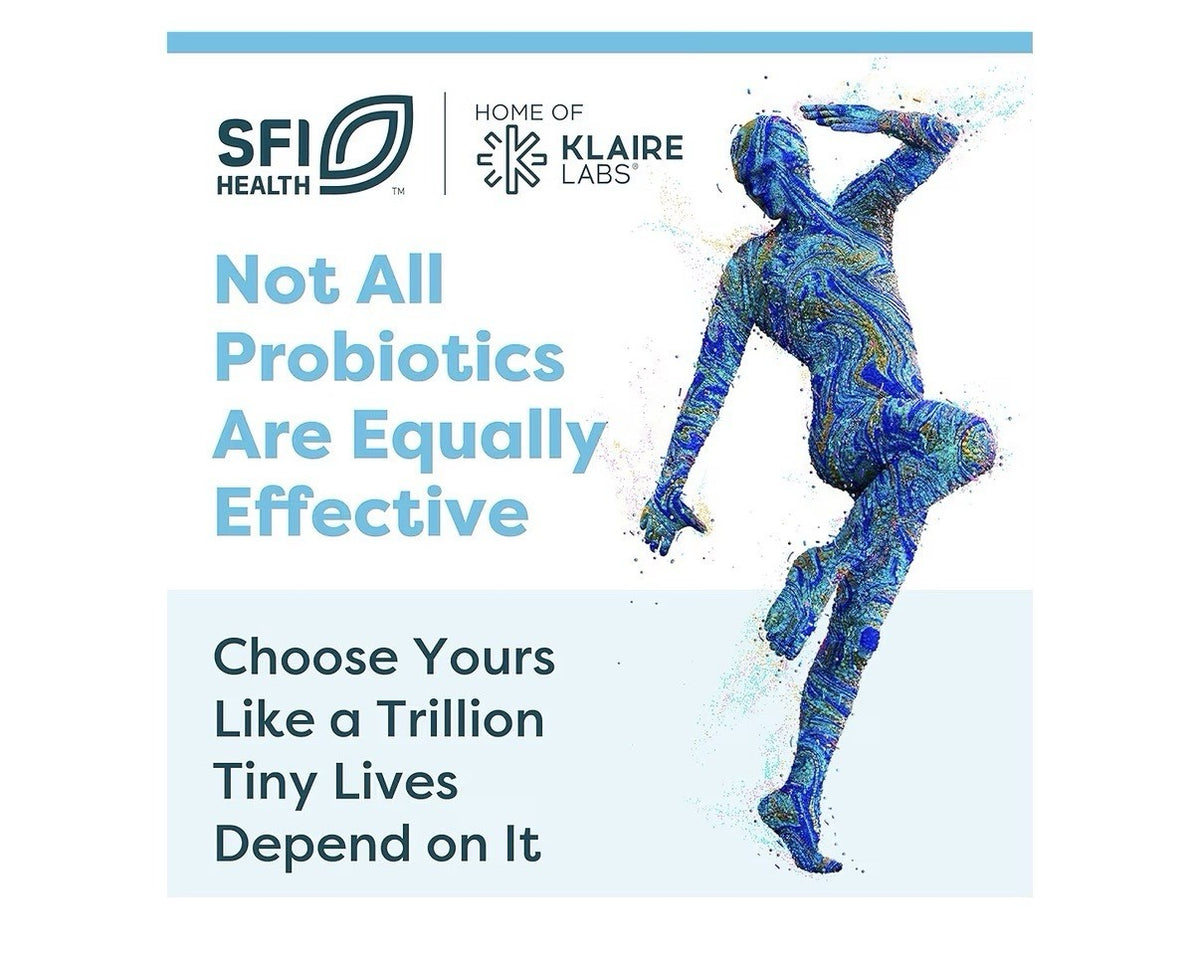 SFI Health Ther-Biotic Synbiotic Prebiotics and Probiotics 50 Billion CFU 30caps