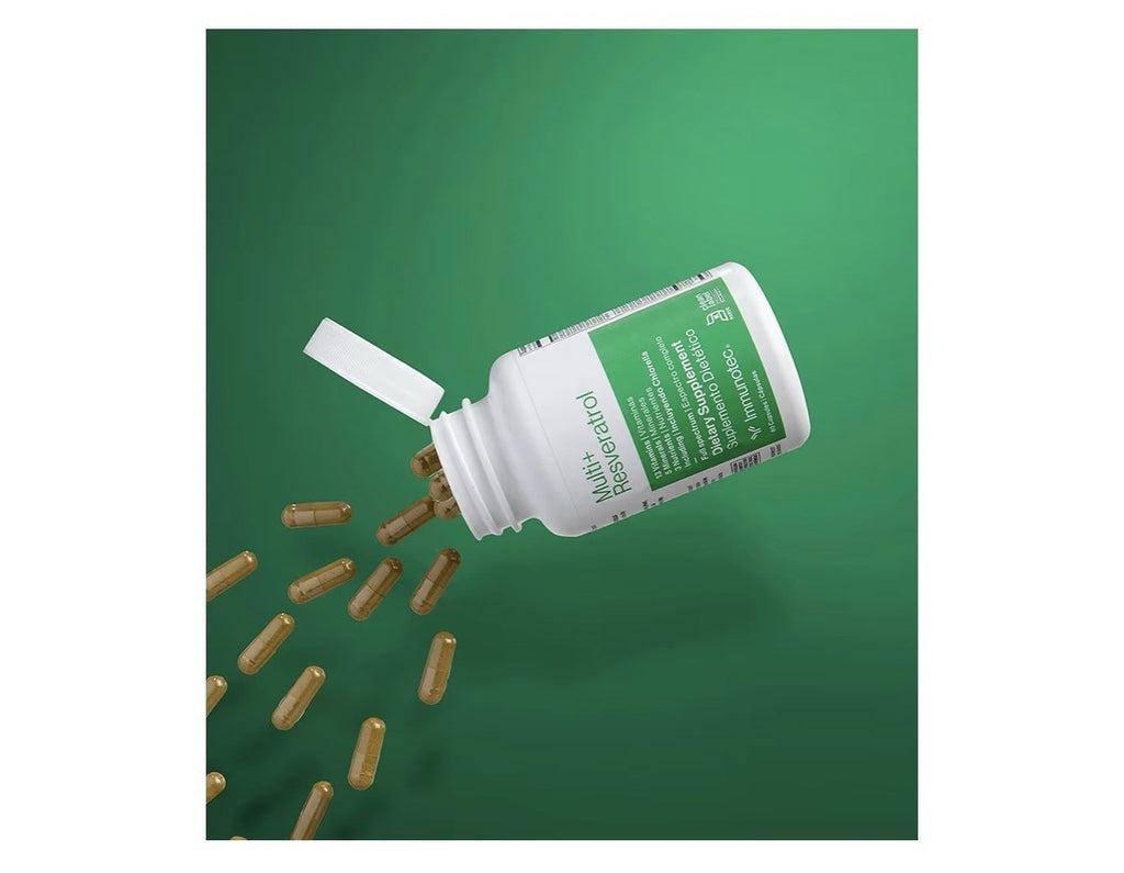 Immunotec Multi+ Resveratrol Full Spectrum Vitamins Minerals Nutrients 60capsule