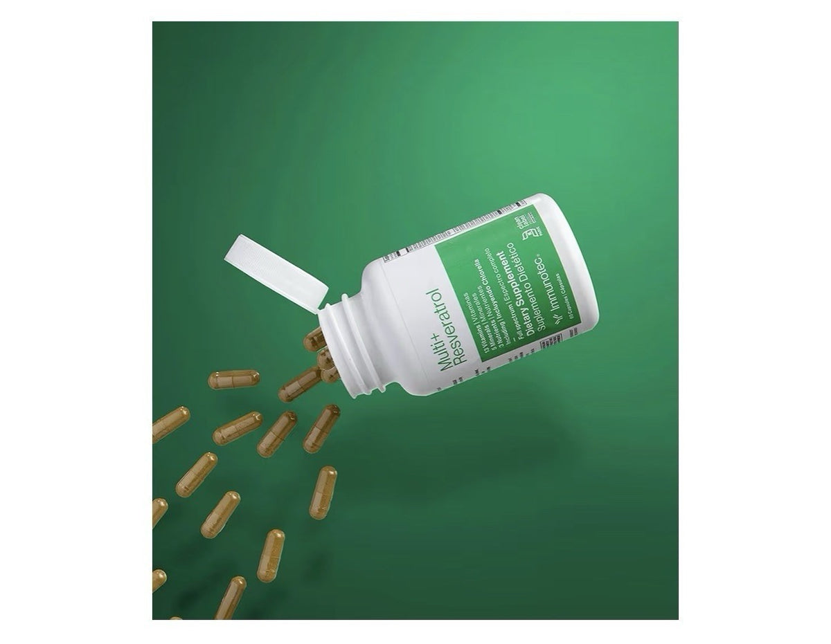 Immunotec Multi+ Resveratrol Full Spectrum Vitamins Minerals Nutrients 60capsule