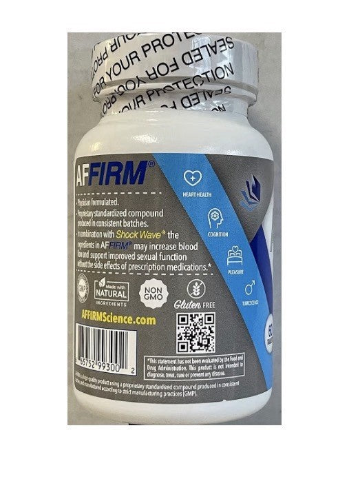 Affirm Performance Booster Blend Increase Blood Circulation Stamina Men 60 Tabs