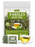 Premium Parsley 60 Tea Bags Made with 100% Natural Parsley Leaves Caffeine Free