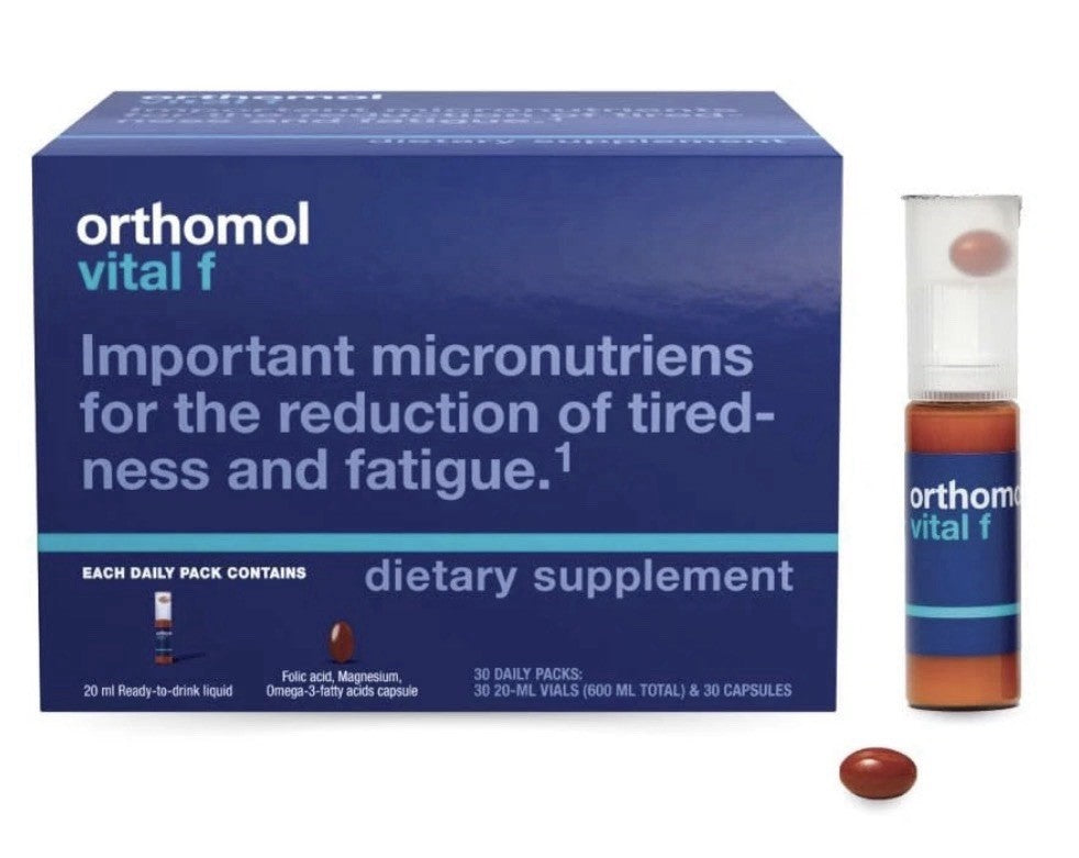 Orthomol Vital M Daily Multivitamin for Women Reduction Of Tiredness And Fatigue