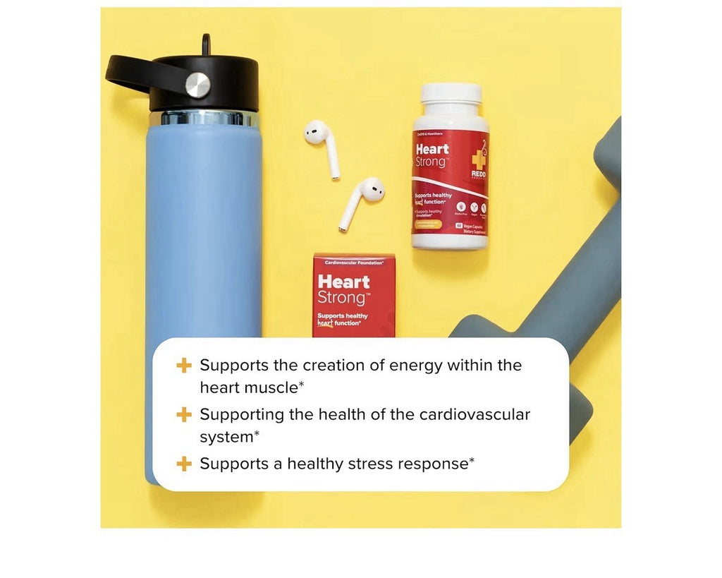 Redd Remedies Heart Strong Healthy Heart Function Circulation Support 60 Capsule