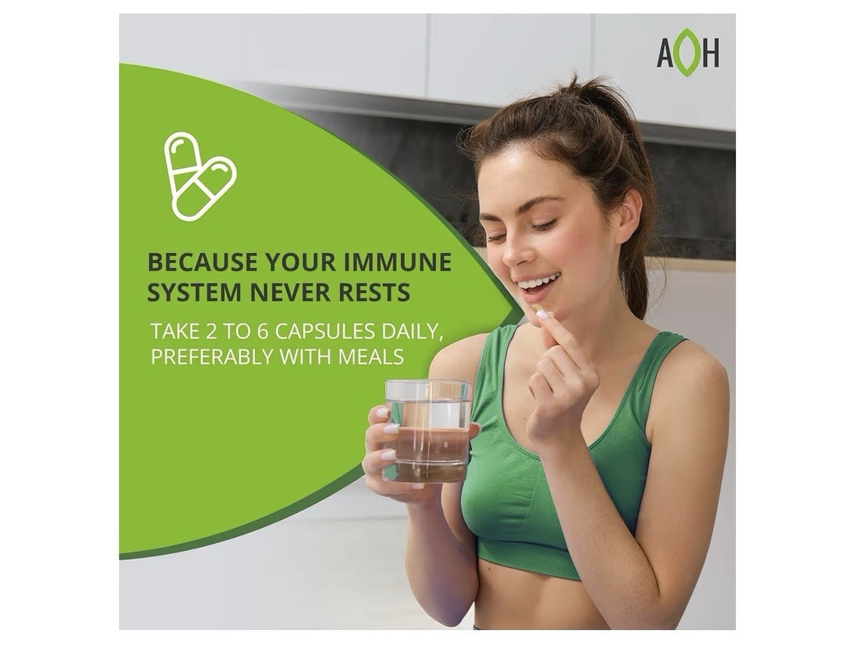 ADAPTOHEAL Immuneheal Adaptogen Immune System Booster Supplement 23Extract 90cap
