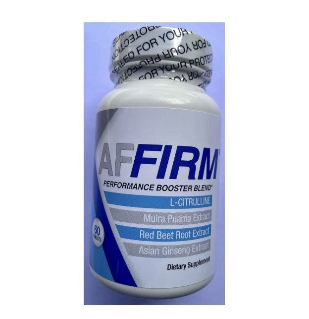Affirm Performance Booster Blend Increase Blood Circulation Stamina Men 60 Tabs