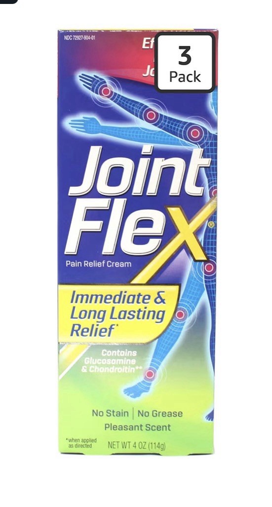 3Pack JointFlex Immediate Long Lasting Relief cream Joints Arthritis Pain Relief