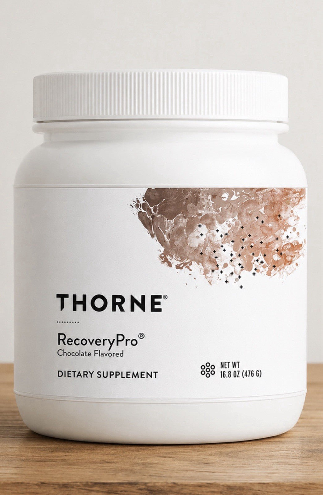 THORNE RecoveryPro Chocolate Flavored Powder  Muscle Recovery 16.8oz