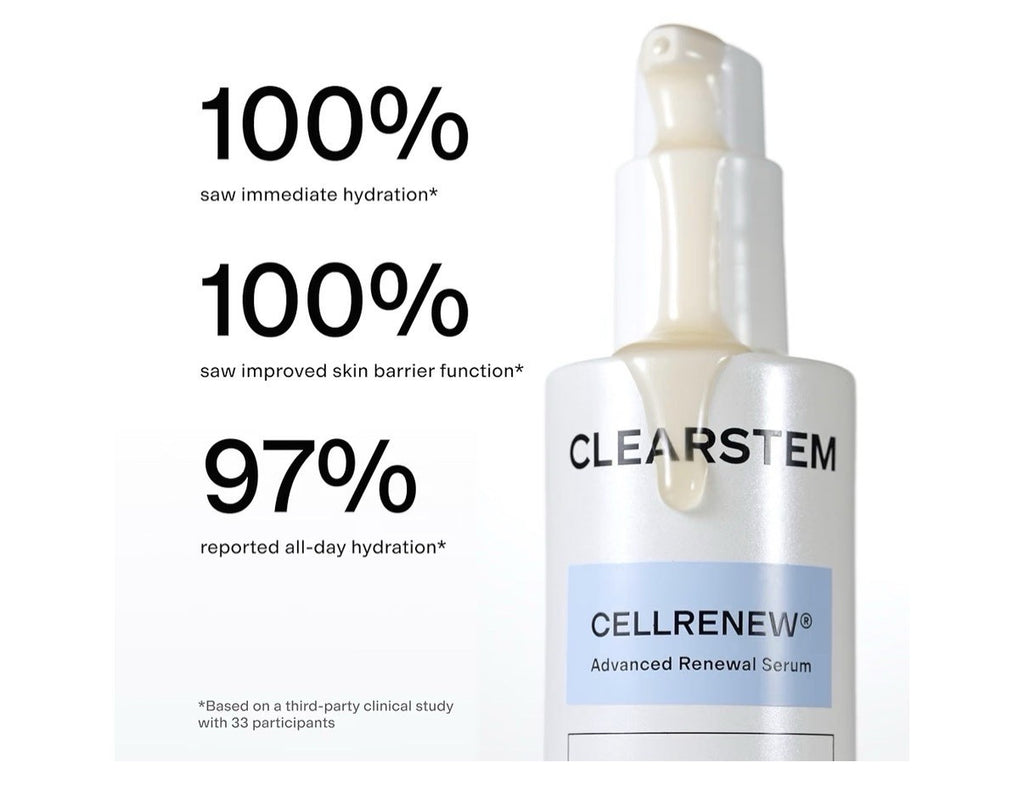 CLEARSTEM CELLRENEW Advanced Renewal Serum Stem Cell Acne Skin Face Serum 40ml