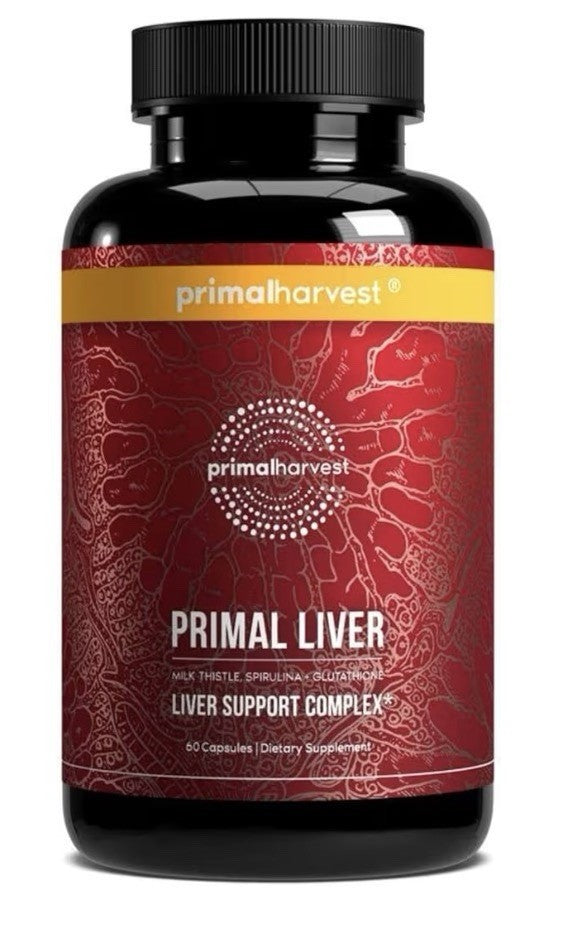 Primal Harvest Primal Liver Supplement Women Men Liver Support Complex 120caps