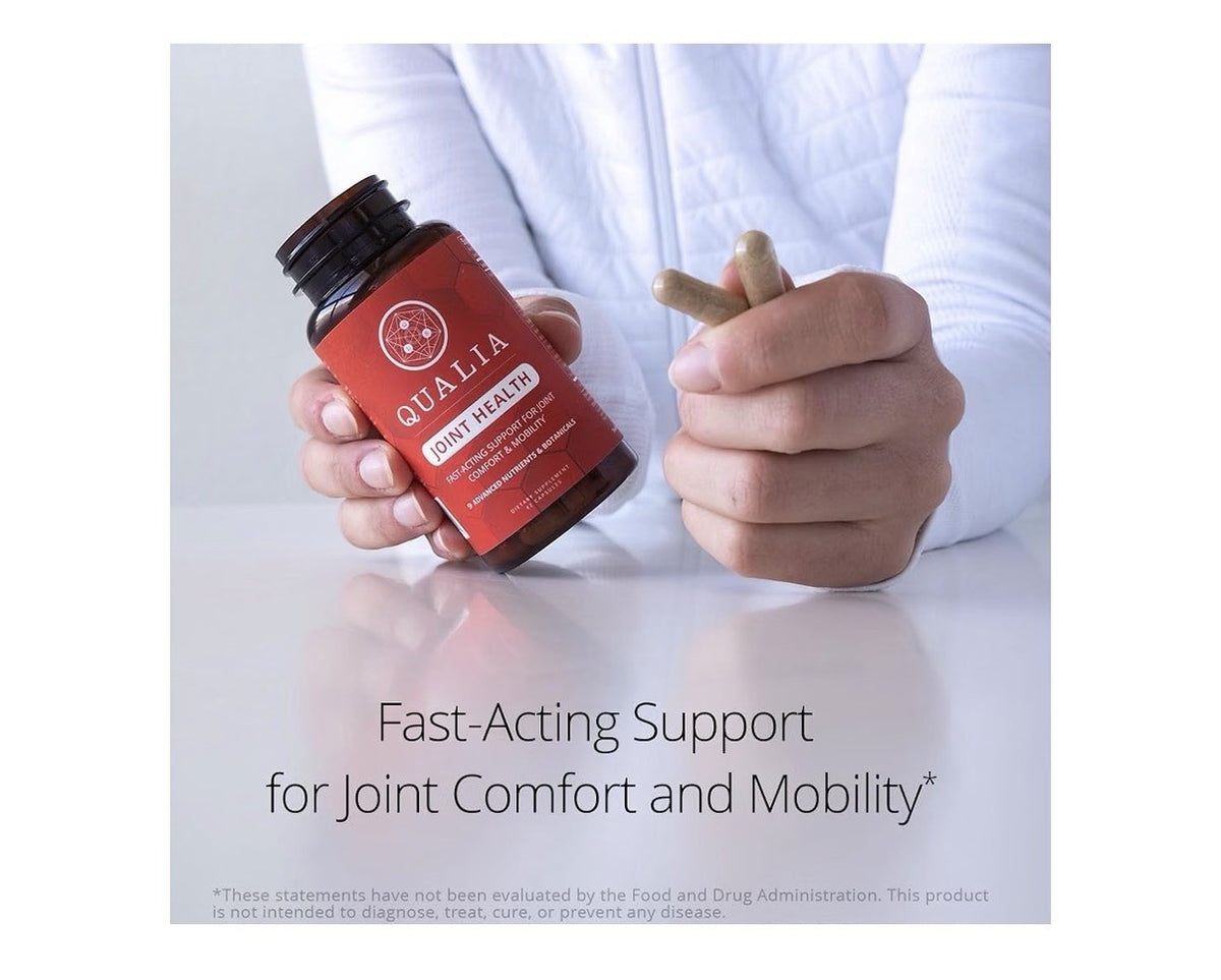 Qualia Joint Health 9 Advanced Nutrients & Botanicals Joints Comfort Mobility