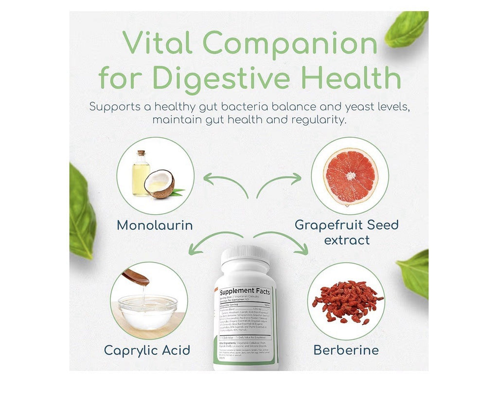 Microbiome Balance Healthy Digestion Microbial Balance Gut Digestive Health 120c