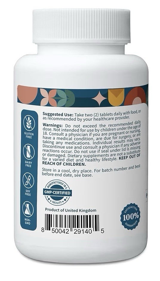Pattern Wellness Glucosamine Chondroitin Complex Joint Cartilage Support 60 Tabs