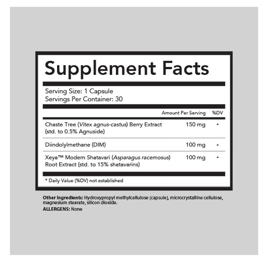 3 Pack Bright Naturals Lunara Doctor Formulated Menopause Supplements for Women