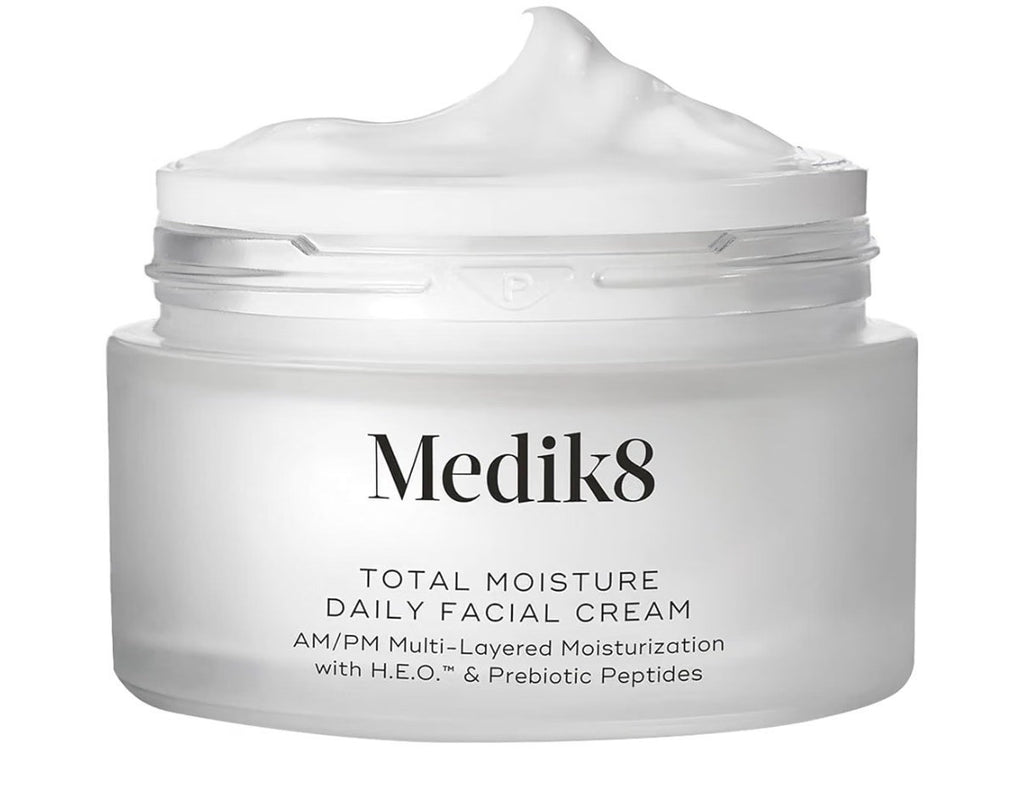 Medik8 Total Moisture Daily Facial Cream Hydrating Supports Skin Barrier 1.6oz