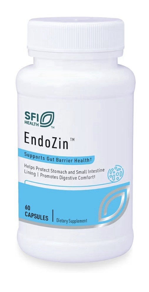 SFI Health Klaire Labs Endozin Zinc Carnosine Complex Support Gut Barrier Health