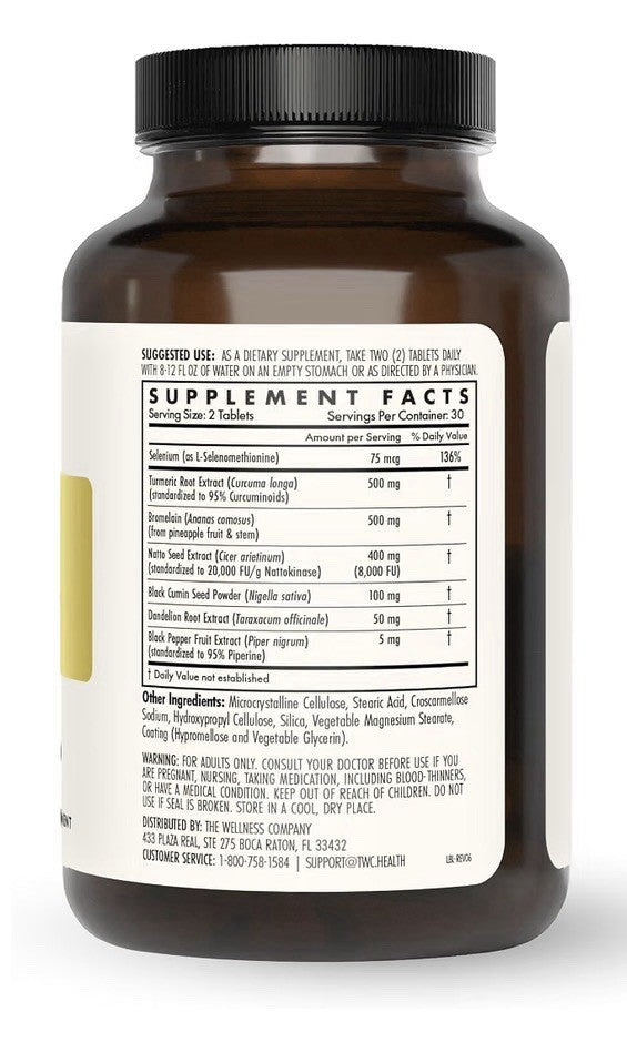 The Wellness Company Ultimate Spike Detox 3-in1 Extra Strength 60 Tablets
