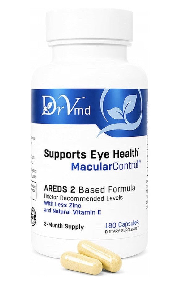 DrVmd AREDS 2 Based Formula Supports Eye Health Macular Control  180 Cpaules