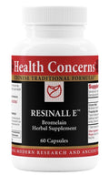 Health Concerns Resinall E Bromelain Herbal Supplement Repair Damaged Cells 60ca