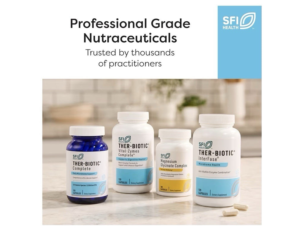 SFI Health THER-BIOTIC Saccharomyces Boulardii Probiotic Yeast Formula 60Capsule