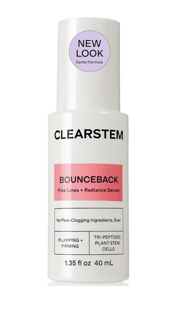 CLEARSTEM BOUNCEBACK Fine Lines Radiant Serum Plumping Forming Facial Serum 40ml