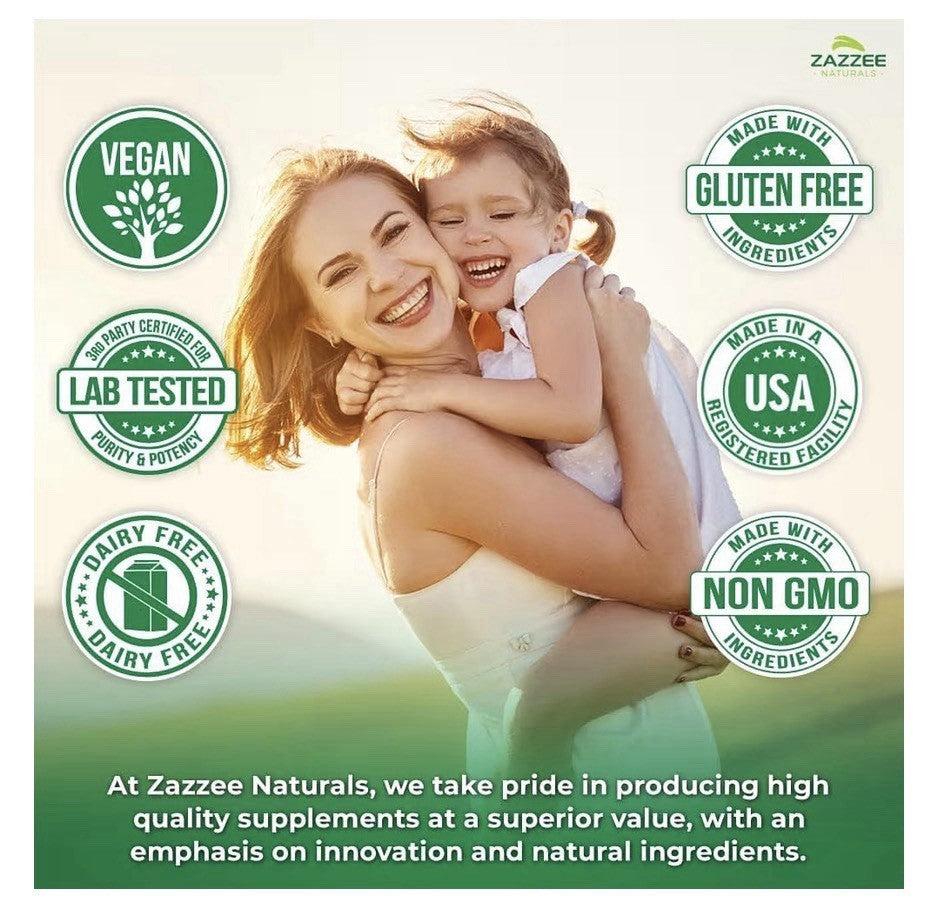 Zazzee Myo-Inositol Powder Ovarian Function Overall Reproductive Health 6.49 oz
